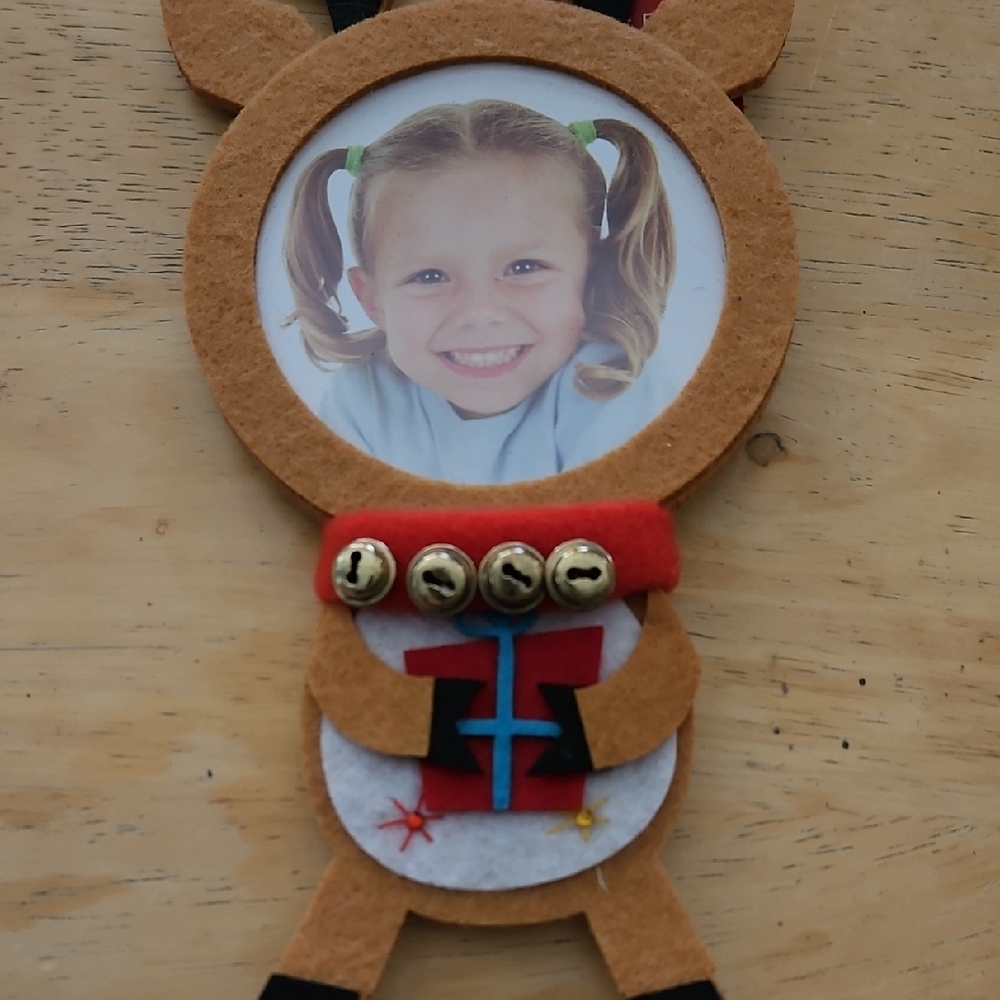 Studio Decor Reindeer Inser Photo Onament - Picture 5 of 13